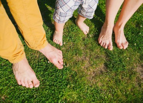 gambe sane dopo il trattamento dei funghi della pelle