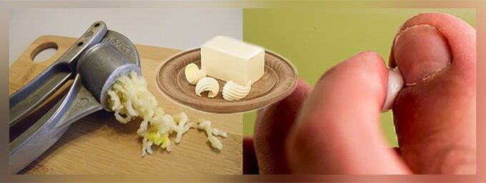 crema all'aglio